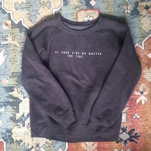 Billabong Gray crewneck sweatshirt